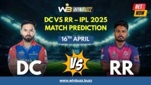 Read more about the article IPL 2025: DC vs RR Match Preview and Betting Tips — WinbuFwinnzz Insights