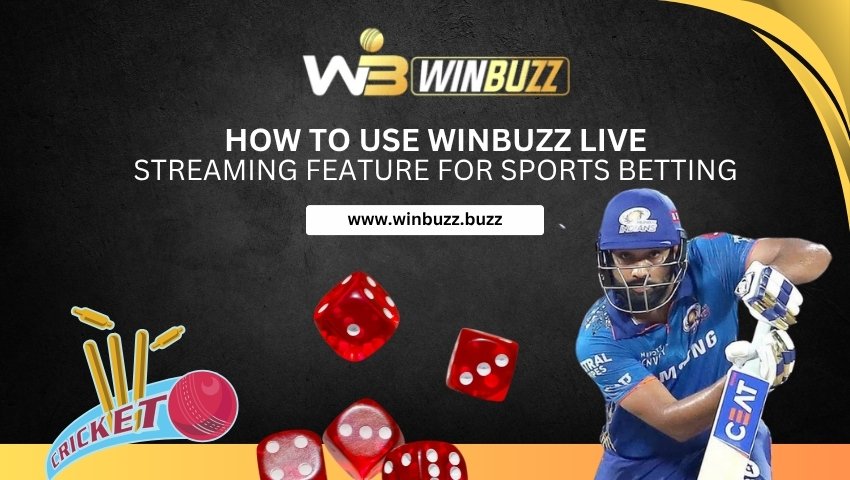 Read more about the article How to Use Winbuzz Live Streaming Feature for Sports Betting
