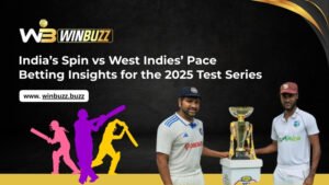 India’s Spin vs West Indies’ Pace: Betting Insights for the 2025 Test Series