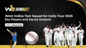 Read more about the article West Indies Test Squad for India Tour 2025: Key Players and Squad Analysis