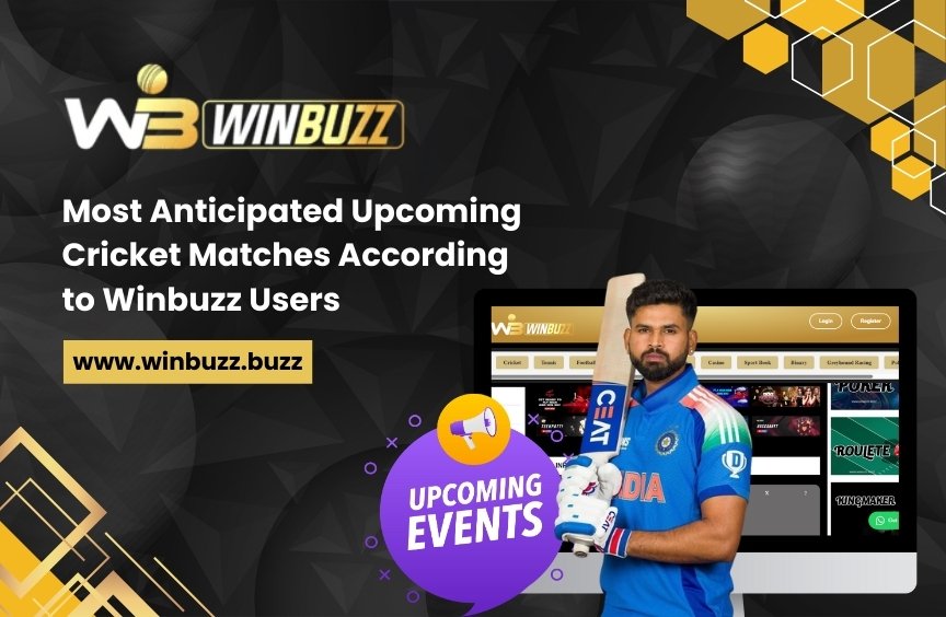 Read more about the article Most Anticipated Upcoming Cricket Matches According to Winbuzz Users